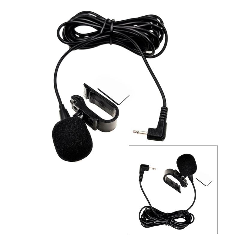 3m Professionals Car Audio Microphone 2.5mm/3.5mm Clip Jack Plug Mic Stereo Mini Wired External Microphone For Auto DVD