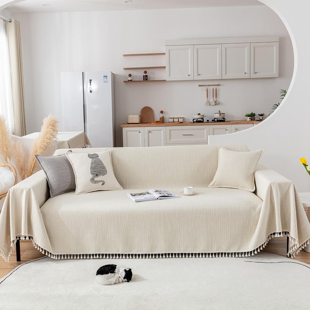 Nou Anti-Cat's Lab Husă de canapea simplă și modernă Husă de canapea Cezzo Pernă de canapea Prosop acoperire completă Pernă de toamnă și iarnă Pânză de acoperire în stil ins