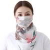 Fashion Printed Outdoor Cycling Breathable Women Anti UV Sun Scarf Face Mask