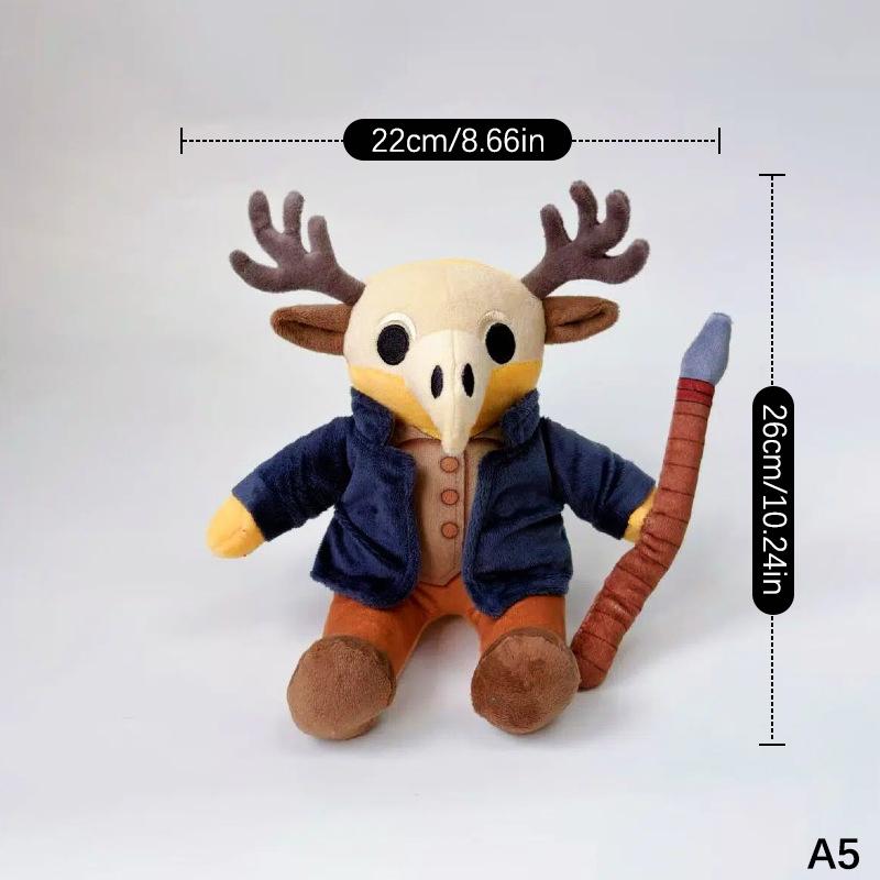 

99 Ночей у Лісі Плюшева Іграшка Антилопа Монстр Фігурки Прикраси Плюшева Подушка Лялька Декоративна Набивна Фігурка Зняття Стресу