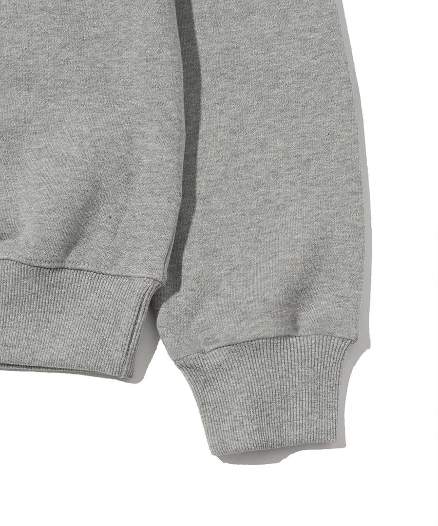 PAGESIISII Sisi Syndrome Print Sweatshirt Gray
