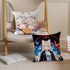 Hololive Mococo Fuwawa Abyssgard Pillow Cover For Bedroom Room And Living Room Sofa Decorative Cushion Cover