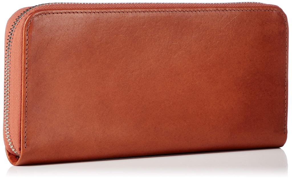Whitehouse Cox S1088 SADDLE LEATHER COLLECTION Leather Wallet with Round COGNAC Zipper, [Used]