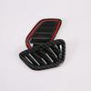 A51K-2 Pcs For Onix    Car Dashboard Front Air Vent Outlet Cover Trim Accessories ABS Carbon Fiber Easy In