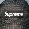 [USED] Supreme Reflective Ripstop Camp Cap Summer Cool