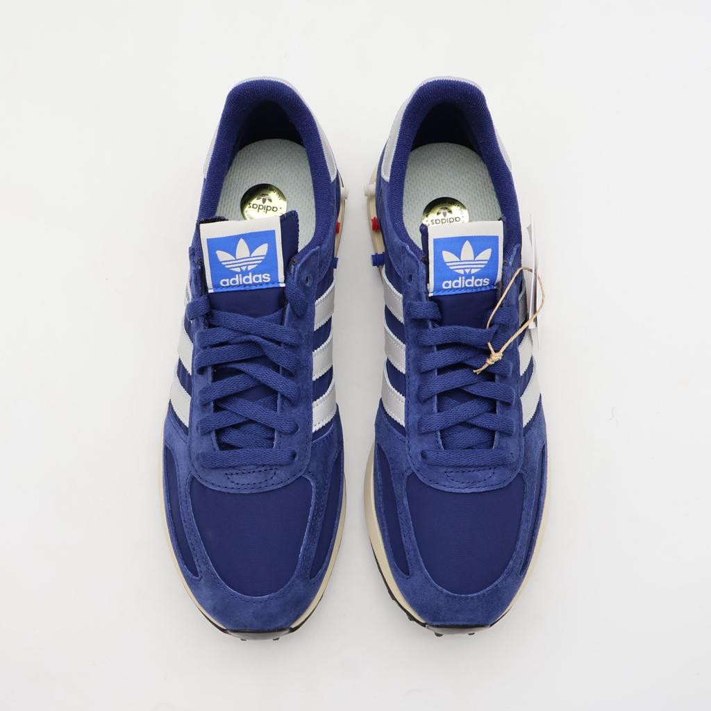 JR7171 adidas Originals LA Trainer OG Dark Blue Silver Metallic Off White (Men's
