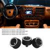 3pcs Climate Control Knobs, ABS Air Conditioner Control Knob 84793085 84141127 Replacement for Express 1500 2500 3500