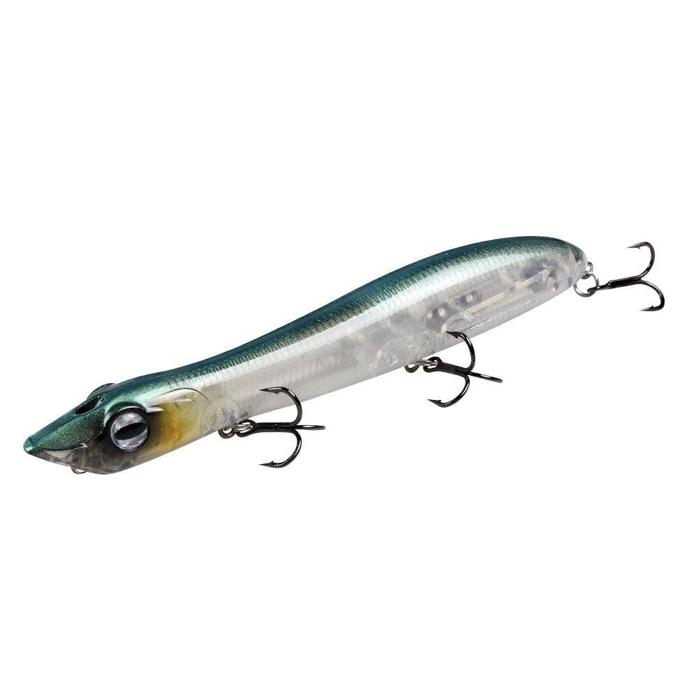 Premium 125mm 17.5g Topwater Popper Bait Mustad Hooks Hard Bait Popper Fishing Lure Floating Design Artificial Wobblers Pike