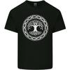 Viking Symbol Yggdrasil White Gym Unisexs Light Cotton TShirt