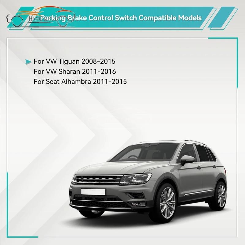 5N0927225A 16Pin Hold Parking Hand Brake Park Control Switch For VW Tiguan 2008-2015 Sharan Seat Alhambra Button Auto Electronic