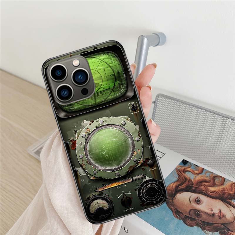

Radar Numerical Control Data Phone Case For Iphone 17 Air 16 15 Pro Max 14 Plus 16E Coque 13 Pro 12 Mini 11 Clear Cover Silicone iPhone 11 Pro Max
