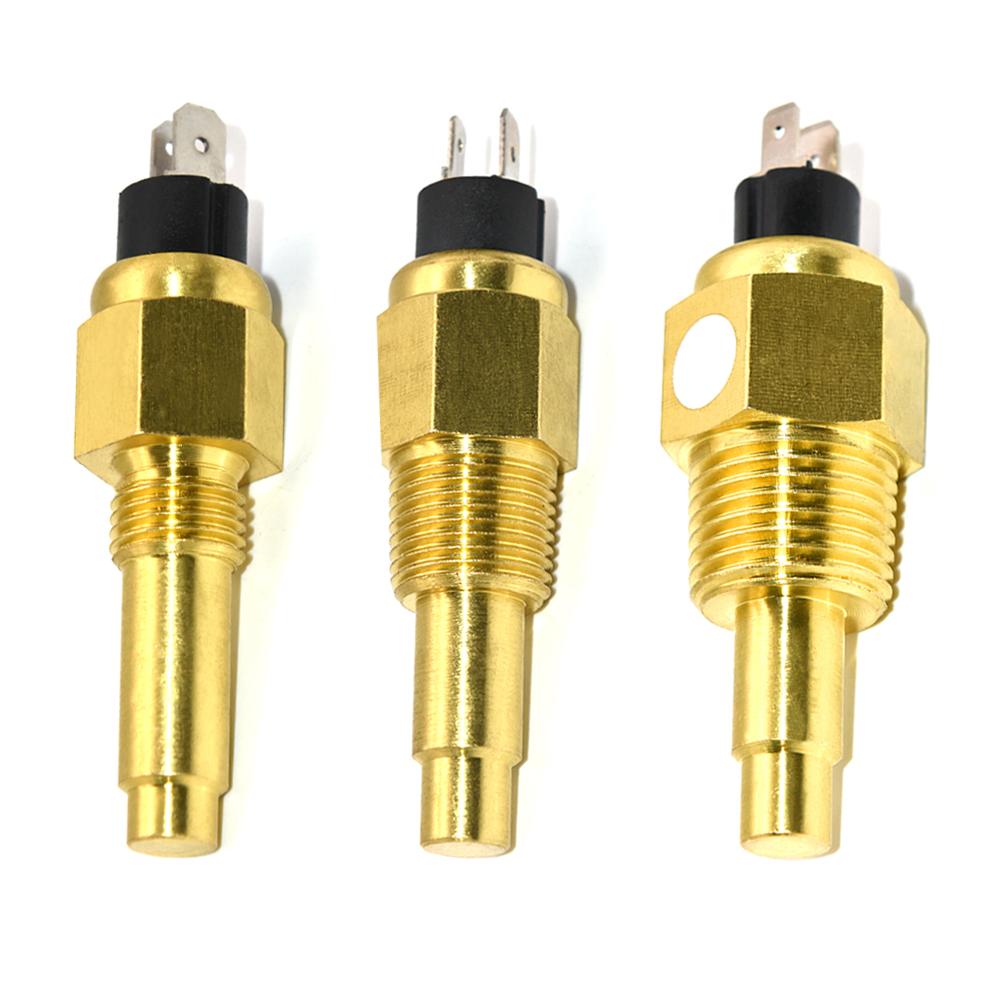 1pc Oil Temperature Sensor Sender 1/4NPT 3/8NPT M16*1.5 M14*1.5 Thread Oil Temp 50~150 Celsius with 120 Degree Alarm customized