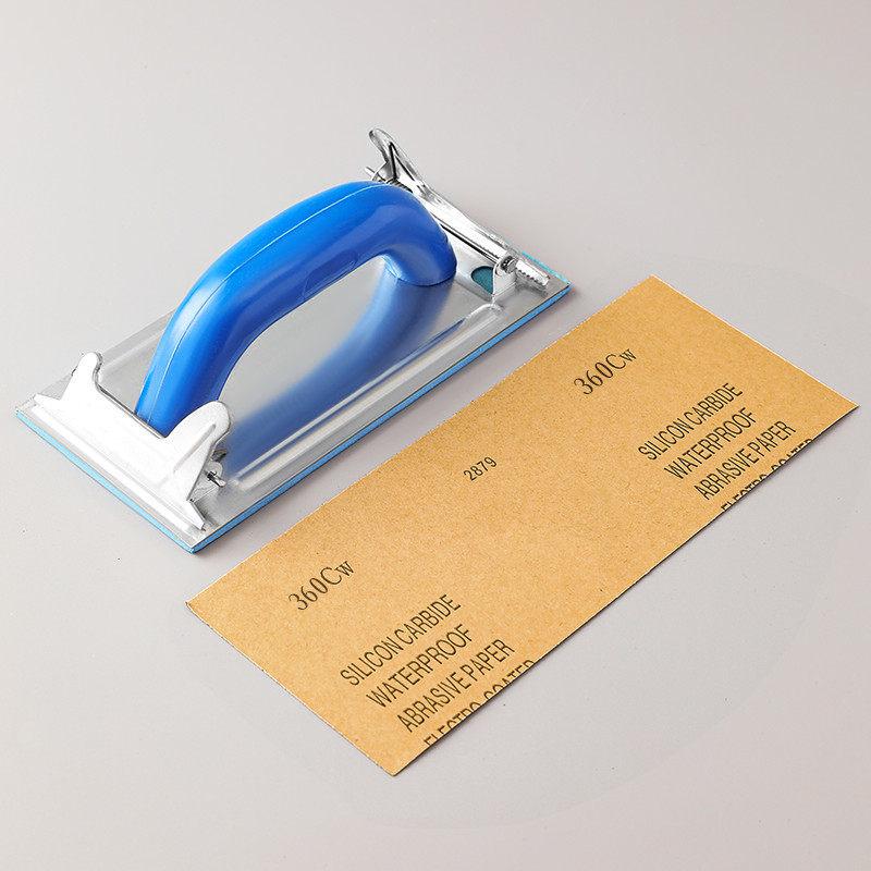 Wall Sanding Paper Holder - Polishing Tool for Sandpaper and Putty