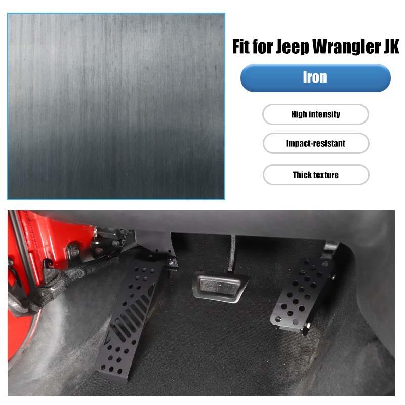 Pedal Acelerador Pedal Reposapiés Izquierdo Para Jeep Wrangler JK 2007-2017 Accesorios Interiores del Coche