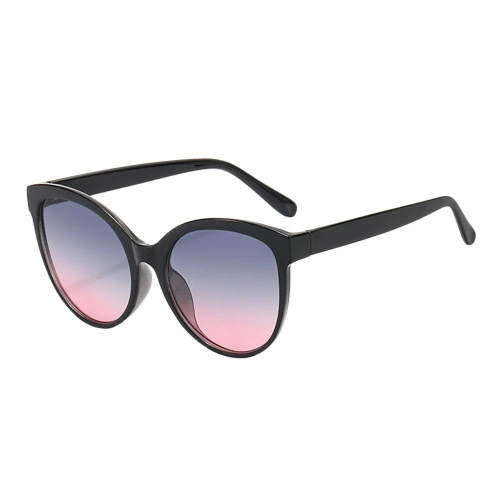 Summer UV400 Protection Women Sunglasses PC Retro Black Shades Casual Shades Eyewear for Women