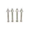 Universal Motorcycle Backrest Bolts Mounting Hardware Rustproof No Tool Required For XL883 XL1200 Corrosion Proof Design