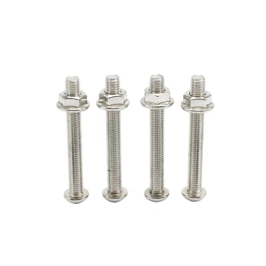 Universal Motorcycle Backrest Bolts Mounting Hardware Rustproof No Tool Required For XL883 XL1200 Corrosion Proof Design