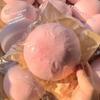 Soft Texture Squeeze Simulated Buns Slow-Rise Rebound Squeeze Material Slow Rising Sensory Pink Color Pink Steamed Bun