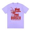 Pulp Fiction 2 Graphic Unisex Tshirt The Big Kahuna Burger Print Short Sleeve Summer Unisex Unisex Casual Oversized Tshirt Cotton Tops