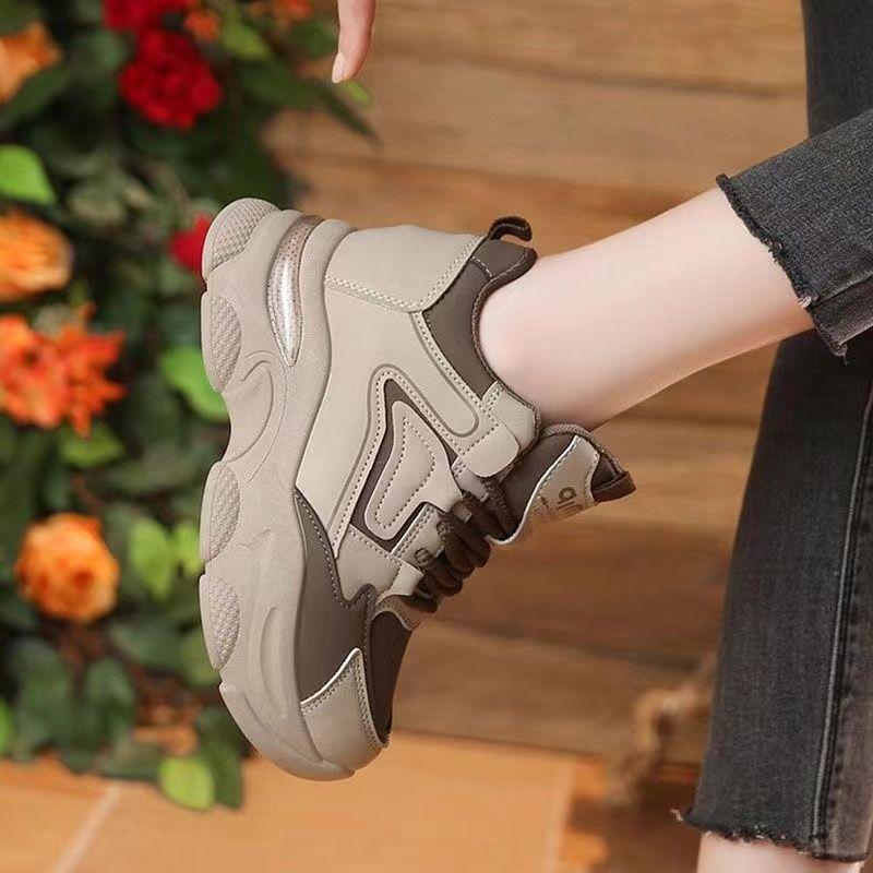 Dad shoes fried street new spring and autumn single shoes platform casual shoes sports shoes