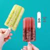4-Cavity Cute Popsicle Mold for Homemade Ice Cream, DIY Ice Pop with Lid