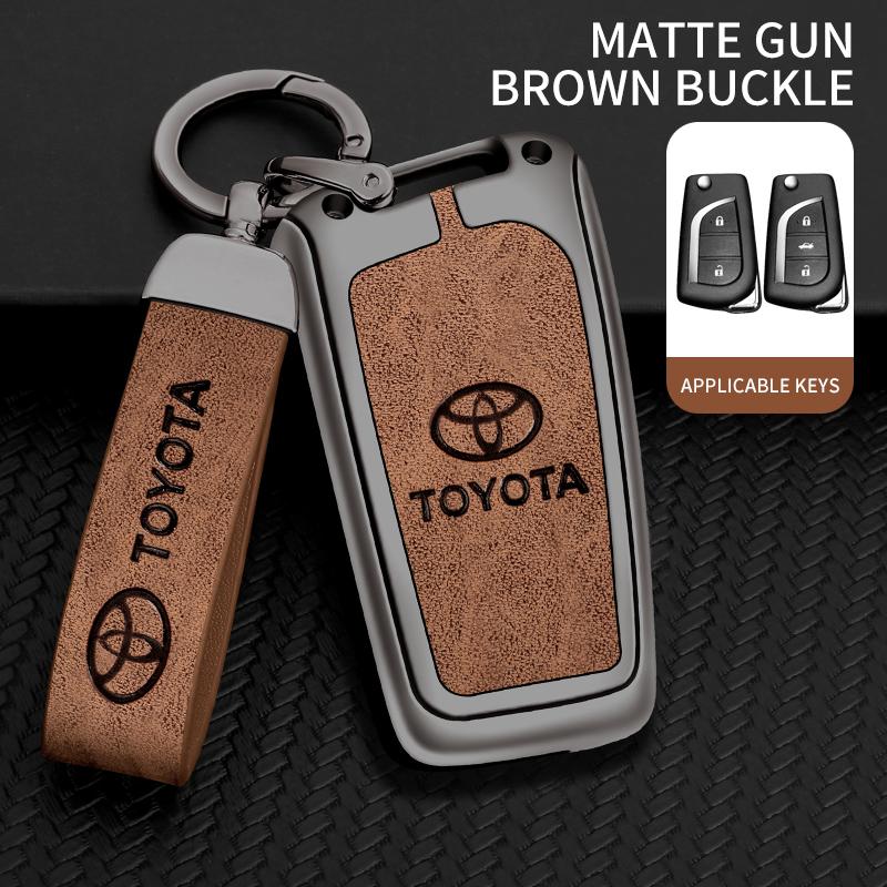 

Car Remote Key Cover Case Shell Fob For Toyota Auris Corolla Avensis Verso Yaris Aygo Scion TC IM Camry RAV4 Forturner Hilux
