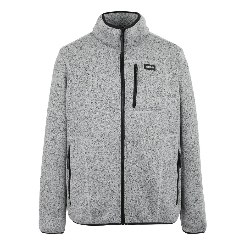Regatta Mens Barlee Marl Full Zip Fleece Jacket