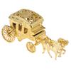 Wedding Carriage Candy Boxes Gold Plastic Favor Gift Containers for Bridal Shower Party Favors Sweets Treats Holder