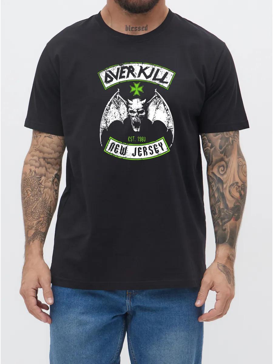 Black Overkill metal T-shirt L