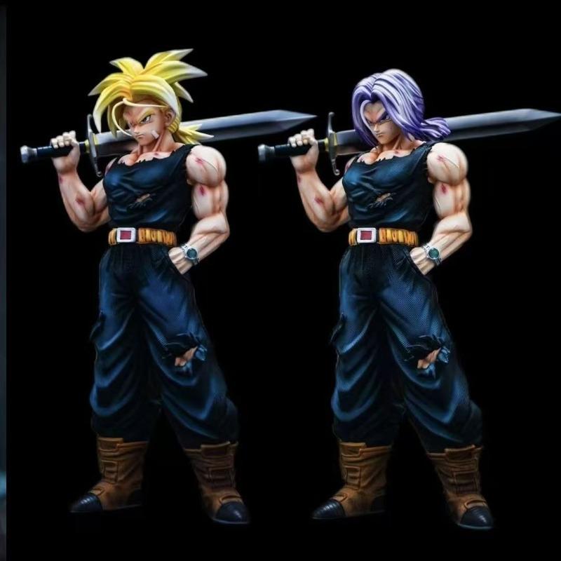 JJ Factory Sword Bearing Trunks Figure Dragon Ball Anime Collectible Model Cool Desktop Decor Perfect Birthday Gift