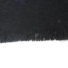 Great LOUIS VUITTON Scarf Monogram All-over Black Navy Cashmere Mens M71615 Used