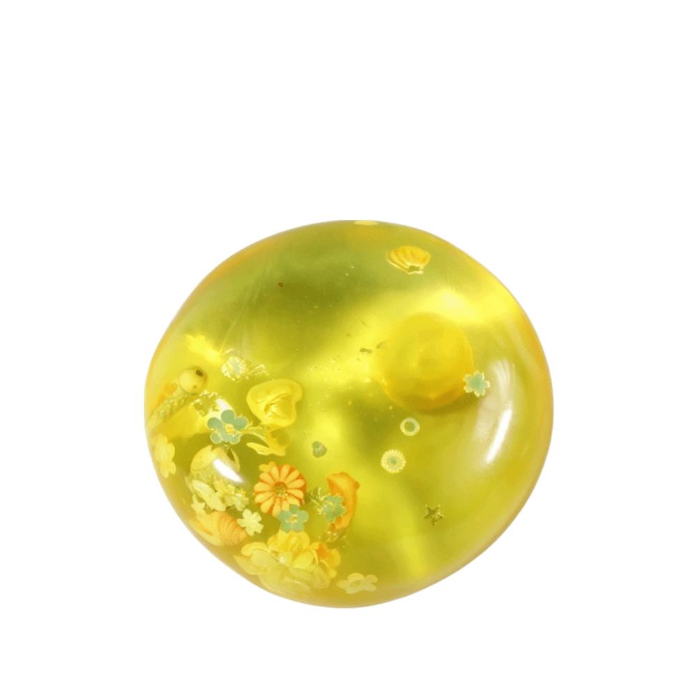 Slow Rising Coconut Oil Squishy Ball Clear Jelly Ball Quick-rebound Squeeze Toy Office