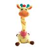 Interactive Dancing Giraffe Plush Toy with Adjustable Volume and Multiple Music Options for Kids