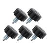 5PCS Fitness Equipment Ball Knob M16 Pull Pin Spring Knobs for Exercise Training Machines Release Bi