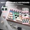 YUNZII AL71 Gaming Full Aluminum Mechanical NKRO Wireless RGB for Technical Standards Compliance Certified Mute 68% Keyboard, CNC, Hot-Swap, Wireless,