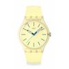 Swatch Citrus Tilt Watch, SO29J102, Yellow