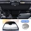 For Car Sunshade Heat Insulation Front Window Visor Protector Outlander Pajero Sport Lancer EX ASX L200 Eclipse