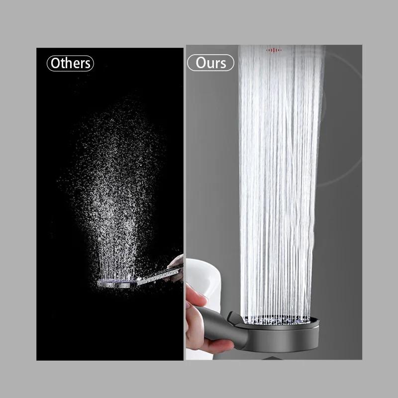 5 Modes Water Saving Shower Head Adjustable High Pressure Sprayer Shower Water Massage Shower Head For Bathroom
