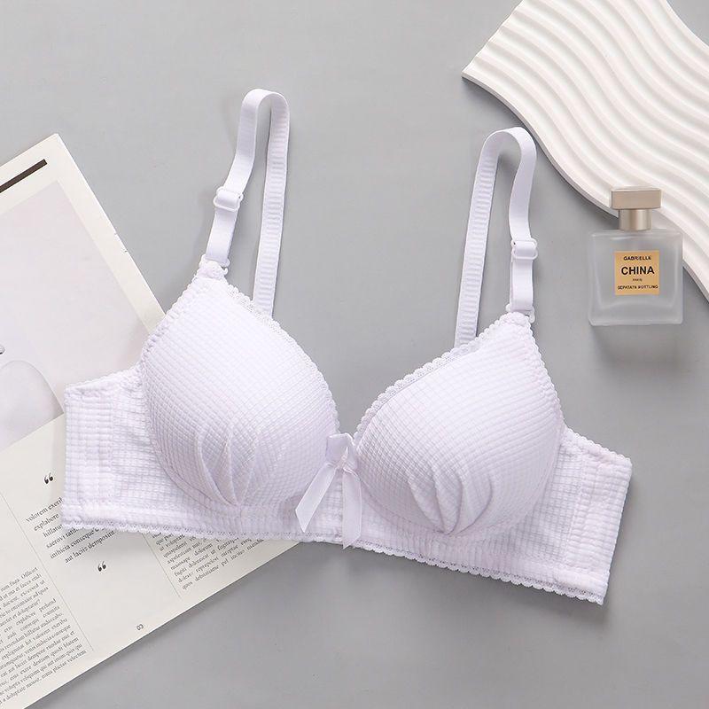 

Wireless Bras Solid Backless Push Up Bras For Women s Bras Sexy Fashion Lady Bras Beauty Lingerie Girls Simple Bras 32/75AB Bra 34/75AB