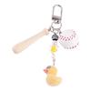 Yellow Duck Keychain With Sporty And Cute Style Perfect For Everyday Use And As A Gift For Cartoon Fan And Adults