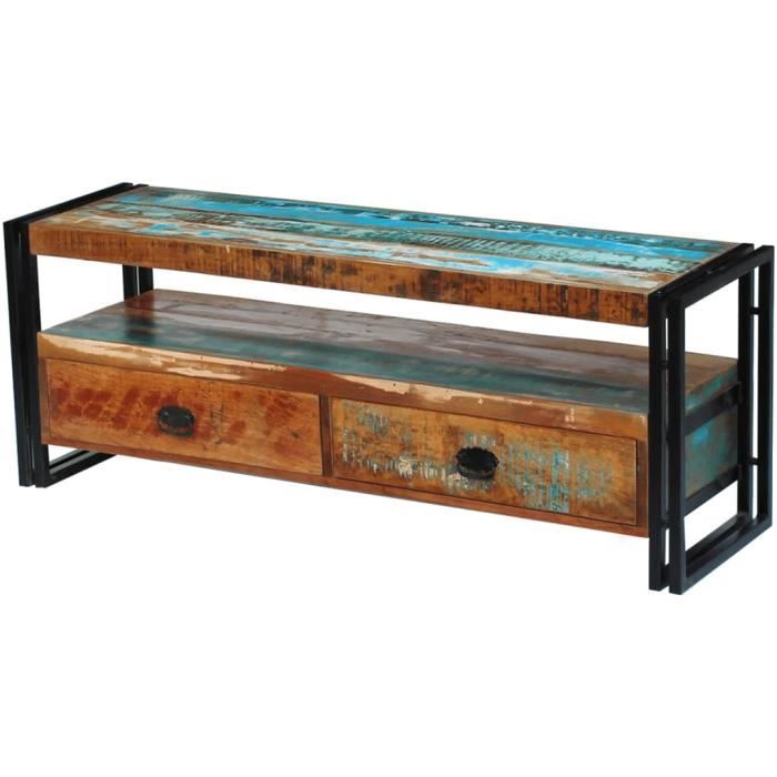 VidaXL TV Stand Solid Reclaimed Wood