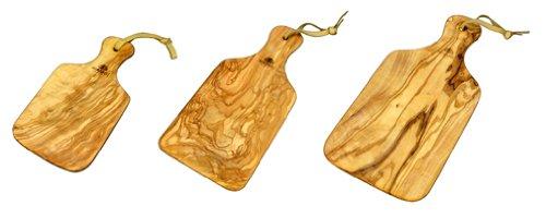 BERARD Cutting Board, Authentic, Small, Olive Wood, 21 x 11 x 0.7 cm, IK3001