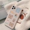 Milk Tea Bear 16 Apple 15 Mobile Phone Case IPhone 13 Pro Applicable 8plus All Inclusive 14 Soft 11 Sets Xs Max