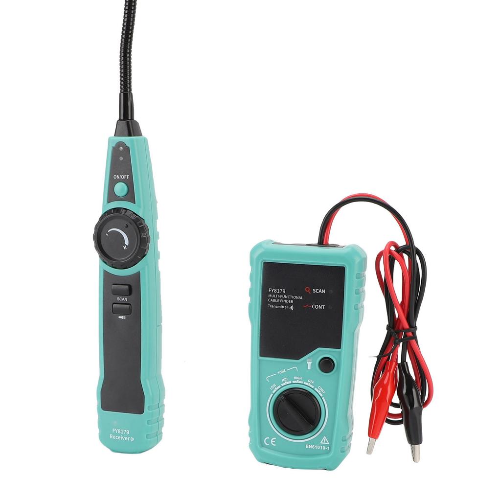 Underground Cable Locator Anti Interference Multifunctional Cable Finder Wire Detector for Electrician