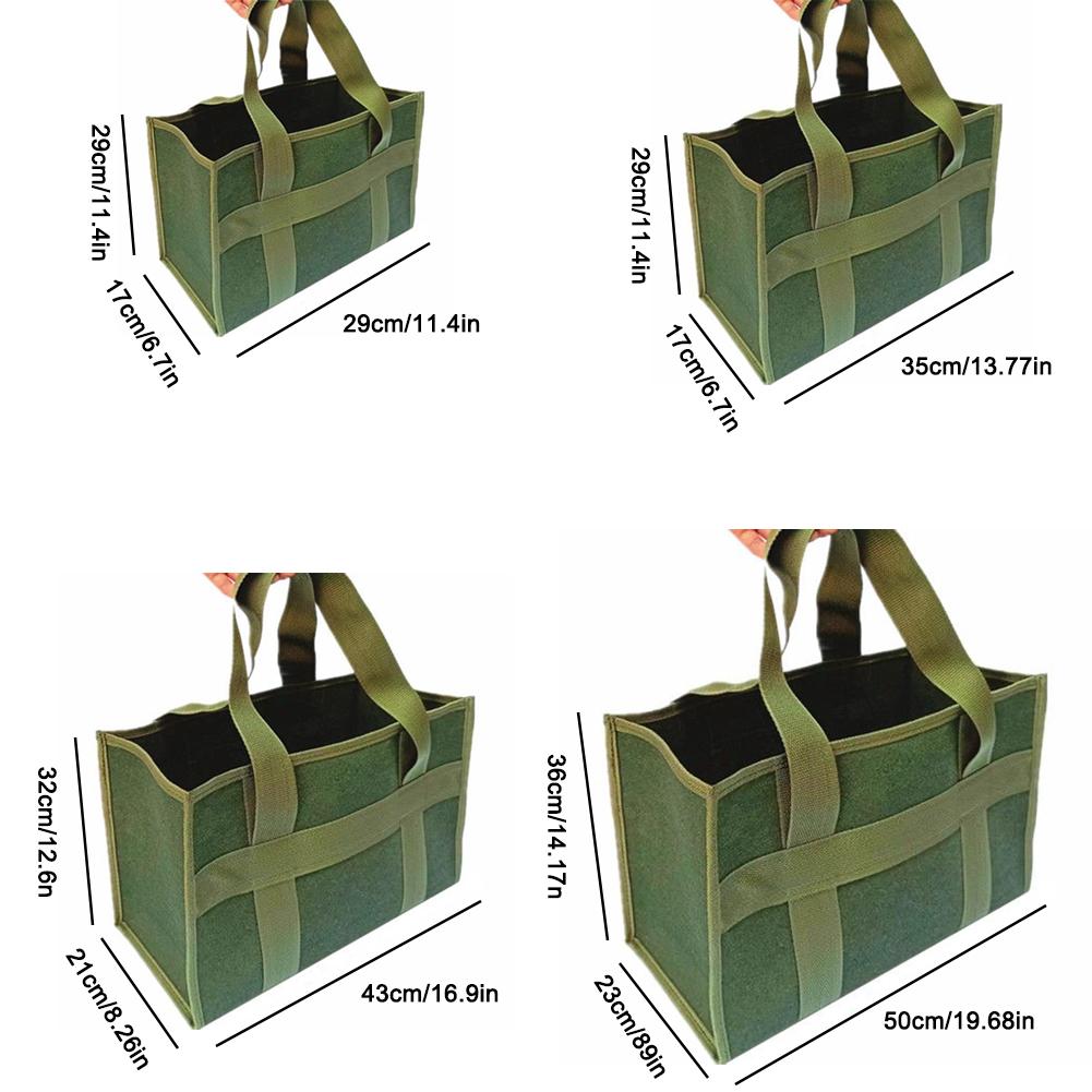 Simple Canvas Tool Bag Pouch High Strength Tool Storage Tools Storage Garden Home Waterproof Fo B2C6