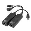 USB Extender 100m Transfer Distance Stable CAT5 CAT5E CAT6 Network Cable Connection USB to Ethernet Adapter EU Plug