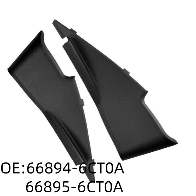 

Front Windshield Lower Corner Fender for 19-21 Altima (66894-6CT0A) Package: 66895-6CT0A and 66894-6CT0A