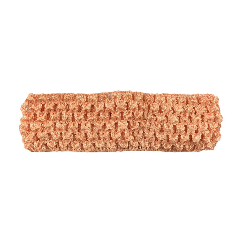 Silk Knitted Elastic Headband 1.5Inch Crochet Headband Crochet Headband 39 Colors Optional