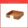 Vassoio Organizzatore Portachiavi in Legno e Pelle con Design Moderno Minimalista per Ingresso e Scrivania