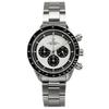 [Hyakuiichi 101] Model.13 Classic Chronograph No Date White Panda